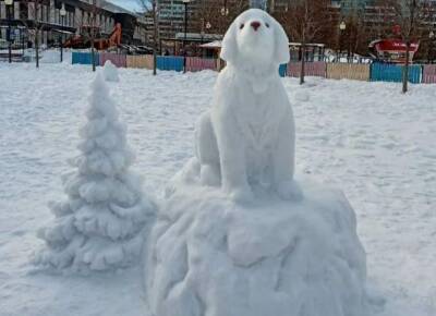 Воронежцы отметили Международный день снеговика удивительными композициями (ФОТО)
