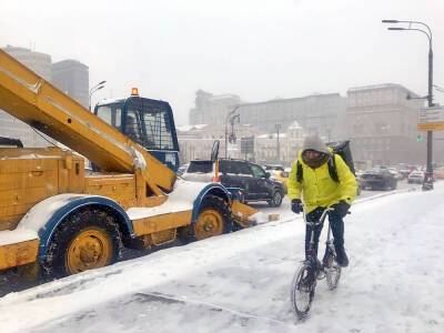 Желтый уровень погодной опасности объявлен в Москве