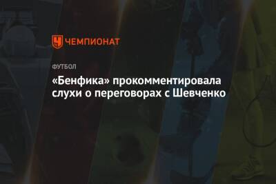 «Бенфика» прокомментировала слухи о переговорах с Шевченко