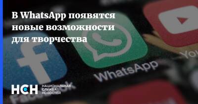 В WhatsApp появятся новые возможности для творчества - nsn.fm