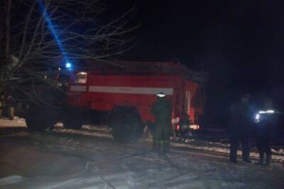 В Ивановской области на ночном пожаре работали 44 человека