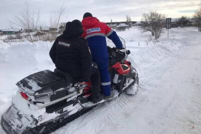 К поиску пропавшей в Волгоградской области школьницы привлекли снегоходы