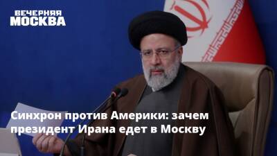 Синхрон против Америки: зачем президент Ирана едет в Москву