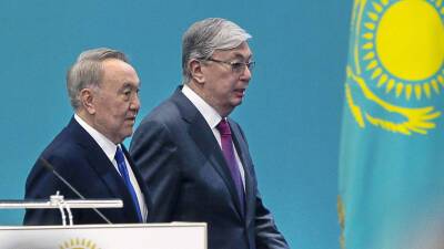 Назарбаев в обращении призвал поддержать программу президента Казахстана Токаева