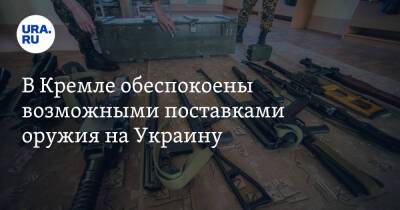 В Кремле обеспокоены возможными поставками оружия на Украину