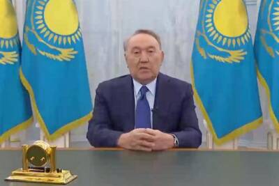 «Я пенсионер» - Назарбаев впервые после беспорядков обратился к жителям Казахстана