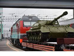Колонны военной техники ВС России массово перебрасываются в Республику Беларусь