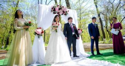 В Луганске заявили, что количество зарегистрированных браков в регионе увеличилось на 22%