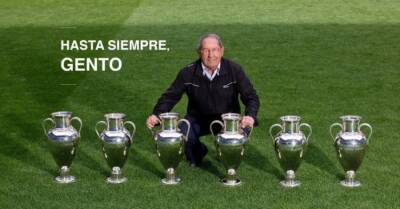 Умер легендарный игрок "Реала" - единственный в истории шестикратный обладатель Кубка чемпионов
