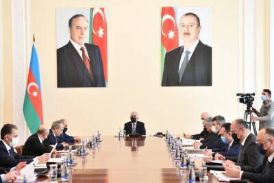 В Азербайджане состоялось совещание под председательством премьер-министра (ФОТО)