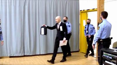 В норвежском суде проходит рассмотрение прошения об условно-досрочном освобождении Андерса Брейвика