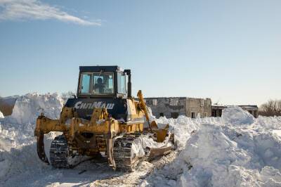 Снежный полигон в Дальнем заработает сегодня вечером