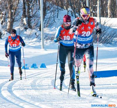 Второй этап спартакиады учащихся России по лыжным гонкам стартовал на Сахалине