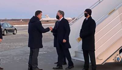 Госсекретарь США прибыл с официальным визитом в Украину
