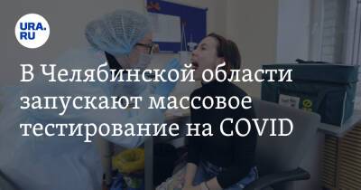 В Челябинской области запускают массовое тестирование на COVID