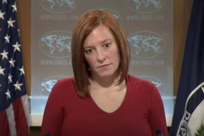 Псаки и Пентагон обеспокоены: Штаты предостерегают России от атаки на Украину