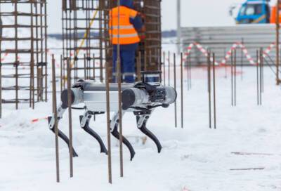 В строительстве Комплекса по переработке этансодержащего газа в Усть-Луге участвуют роботы