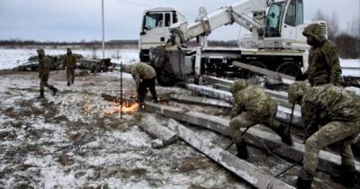 Украина готовится к кризису на границе с Беларусью: Пограничники возводят вертолетные площадки (ВИДЕО)