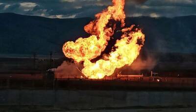 В Турции горит нефтепровод Киркук – Джейхан