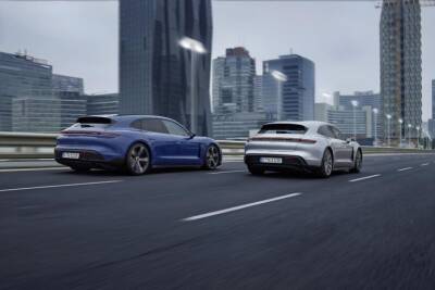 Електромобіль Porsche Taycan — тепер і в кузові «універсал». Версія Sport Turismo з’явиться в Україні навесні за ціною від 2,56 млн гривень
