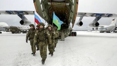 Последние подразделения российских миротворцев покинули Казахстан