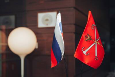 Петербургских муниципалов обяжут размещать в кабинетах флаг и герб города