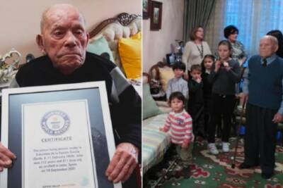 Не дожил меньше месяца до 113 лет: умер старейший мужчина в мире