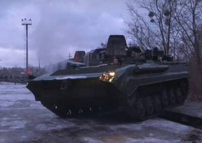 Первые подразделения российской армии прибыли в Белоруссию