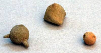 Сделаны из камня и глины. В Японии обнаружили прототипы оружия ниндзя (фото)