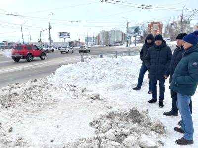 Заммэра Рязани поручил чистить пешеходные переходы сразу после дорог