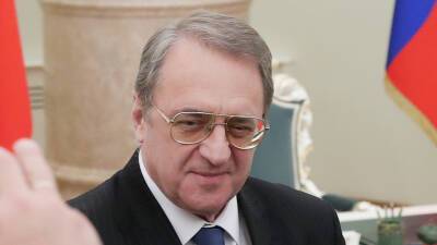 Замглавы МИД России Богданов провёл переговоры с послом ОАЭ