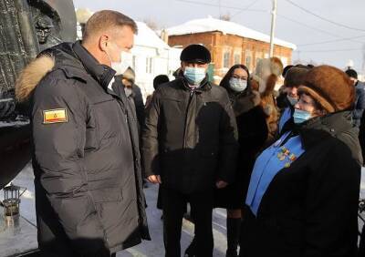 Николай Любимов - Губернатор посетил сквер шахтеров в Скопине - ya62.ru - Рязанская обл.