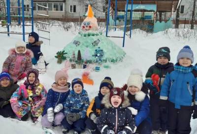 В Ленобласти провели акцию «Мы любим снег» совместно с детьми и педагогами - online47.ru - Ленинградская обл.
