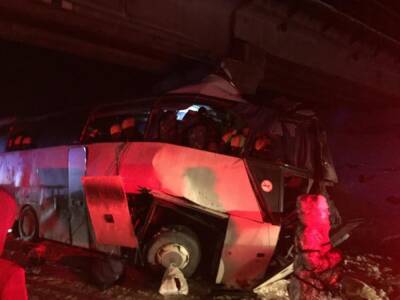 В Скопинском районе пассажирский автобус попал в ДТП, погибло 6 человек