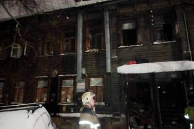 В Нижегородском районе на пожаре погибла женщина