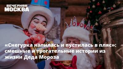 Дед Мороз - «Снегурка напилась и пустилась в пляс»: смешные и трогательные истории из жизни Деда Мороза - vm.ru - Москва