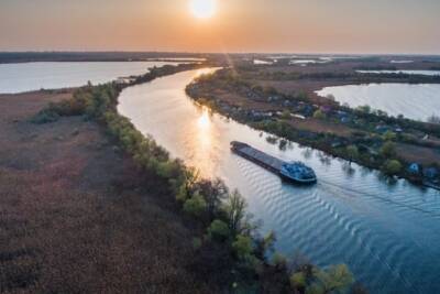 Украина закрыла реки для государств-агрессоров