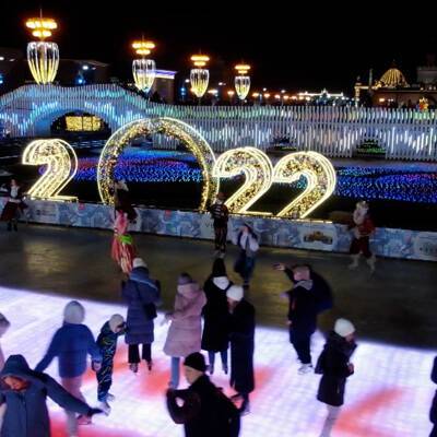 ВДНХ традиционно стала одной из главных площадок празднования Нового года в Москве