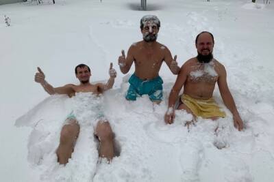 Витя Босой сильнее всех обрадовался снегу в Воронеже