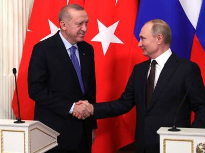 Эрдоган и Путин обсудили «взаимовыгодное сотрудничество» России и Турции