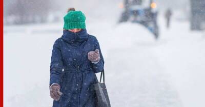 Москвичей предупредили о штормовом ветре и сильном снегопаде