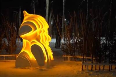 Парк световых фигур «Лукоморье» открылся в Пскове