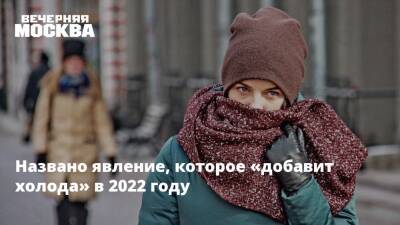 Евгений Тишковец - Алексей Кокорин - Названо явление, которое «добавит холода» в 2022 году - vm.ru
