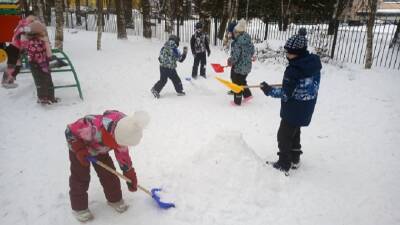 В детских садах Ленобласти прошла акция «Любим снег»