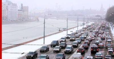 Ветреную погоду с небольшим снегом и температурой до -4°C обещают в Москве