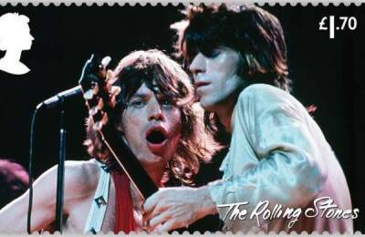 В Великобритании начали продавать марки в честь 60-летия The Rolling Stones