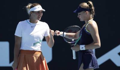 Костюк и Ястремская вышли во второй раунд парного Australian Open