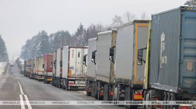 ГПК: наибольшее скопление грузовиков фиксируется на въезд в Литву