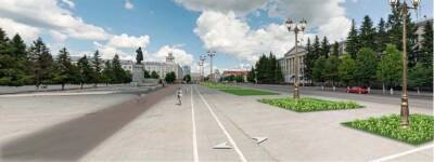Мэрия Кургана презентовала проект реконструкции площади им. Ленина