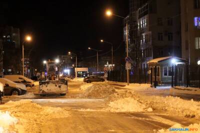 Какие улицы будут чистить ночью, рассказали в Южно-Сахалинске